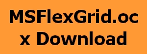 MSFlexGrid.ocx Download