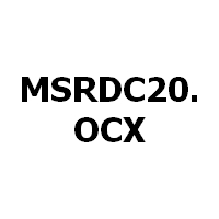 MSRDC20.OCX Download