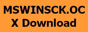 Mswinsck.ocx Download