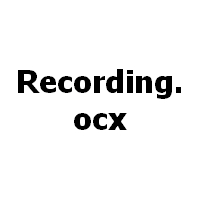 Recording.ocx Download