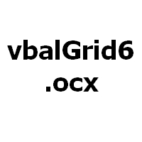 VbalGrid6.ocx Download 