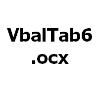 VbalTab6.ocx Download