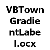 VBTownGradientLabel.ocx Download